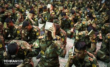 مراسم احیای شب نوزدهم در دانشگاه افسری امام علی(ع) 14