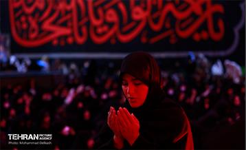 مراسم عزاداری هیئت ریحانه النبی در امام زاده صالح(ع)