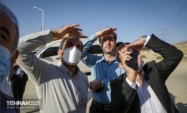 بازدید مدیر کل حریم شهرداری تهران از منطقه 5