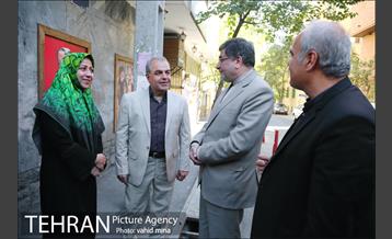 افتتاح اولین کافه گالری پهنه فرهنگی رودکی 1