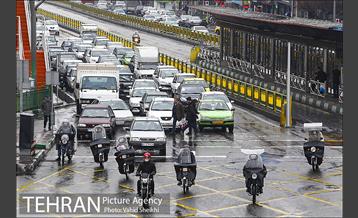 اول هفته بارانی تهران 7