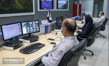 حضور شهردار تهران در مرکز کنترل ترافیک شهرداری تهران 25