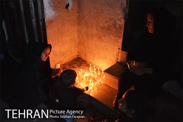 شام غریبان در محله گرگان  11