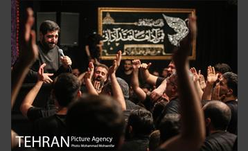 عزادارای ایام فاطمیه در هیئت ریحانة الحسین 8