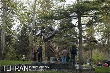 روز طبیعت بارانی در بوستان ملت 3