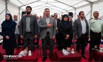 آیین افتتاحیه مجموعه ورزشی شهدای تاکسیران 33