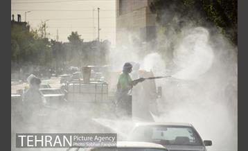 عملیات ضدعفونی معابر محله شوش  20