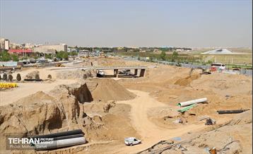 بازدید رئیس شورای شهر تهران از کلان‌پروژه بزرگراه یادگار امام(ره) 9