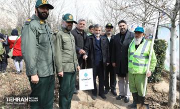 مراسم روز درختکاری در منطقه 12 14