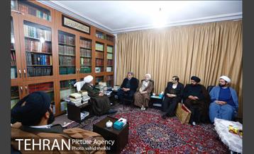 دیدار شهردار تهران با آیت الله العظمی بیات زنجانی  6