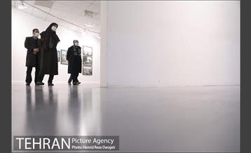 بازدید مدیران شهری و اعضای شورای شهر تهران از نمایشگاه تهران از منظر هنرمندان-4