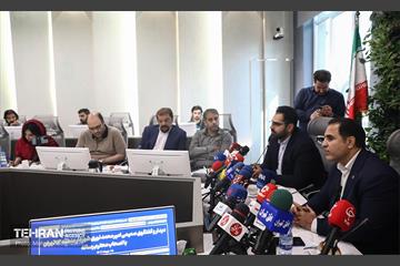 نشست خبری شهردار منطقه ۱۳ 13