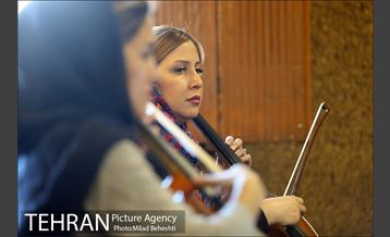 تمرین ارکستر فیلارمونیک ایران 40