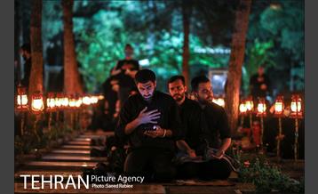 مراسم احیای شب بیست و سوم ماه مبارک رمضان در گلزار شهدای بهشت زهرا(س) 1