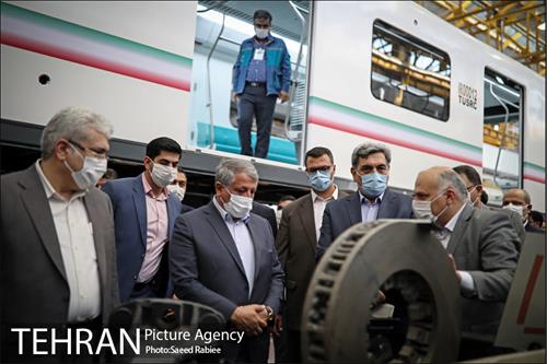 مراسم افتتاحیه نمایشگاه دستاوردهای طراحی و ساخت در حوزه حمل و نقل ریلی 8