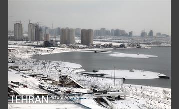 پس از یک روز برفی در پایتخت 21