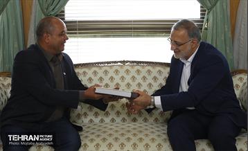 دیدار فرماندار هاوانا (کوبا) با شهردار تهران