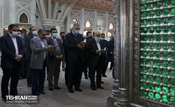 حضور مدیران شهری در حرم امام راحل(ره)، مزار شهدا و بازدید از غسالخانه بهشت زهرا(س) 11