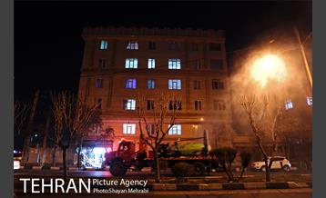 رونمایی از جدیدترین دستگاه ضدعفونی شهری 22