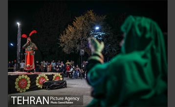 تعزیه خوانی اباعبدالله الحسین(ع) در بوستان لاله 11