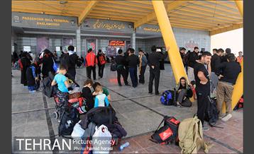 بازگشت زائرین اربعین حسینی 8