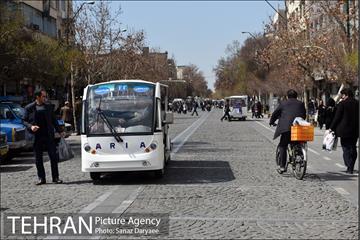 خیابان پانزده خرداد در روزه های پایانی سال‎ 19