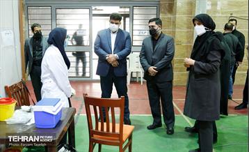 فعالیت 4مرکز واکسیناسیون منطقه 5