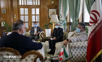 دیدار شهردار تهران با رییس سازمان پدافند غیرعامل 9