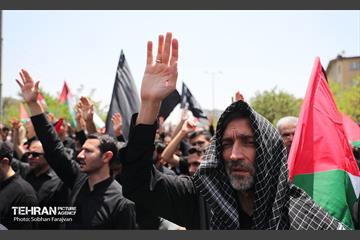 دسته عزاداری دانشگاه امام صادق(ع) در ظهر تاسوعا 8