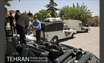 آیین اهدا و ارسال پرچم های عزاداری امام حسین(ع) 10