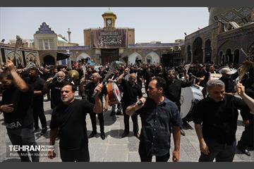عزاداری عاشورای حسینی در حرم مطهر حضرت عبدالعظیم(ع) 18