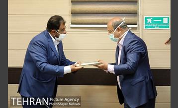 بازدید دکتر زالی از بهشت زهرا(س) 11