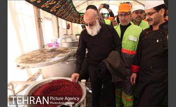 بازدید اعضای شورای اسلامی شهر تهران از خدمات رسانی به زائران اربعین حسینی 11