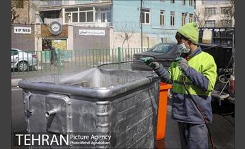 اجرای طرح استقبال از نوروز ۱۴۰۰ در منطقه 8