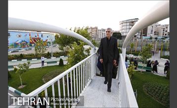 بازدید شهردار تهران از پروژه های منطقه 17 16