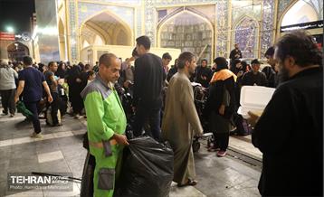 خدمات نیروهای پاکبان شهر تهران در نجف اشرف 17