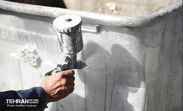 مرمت و تعمیر مخازن زباله 2