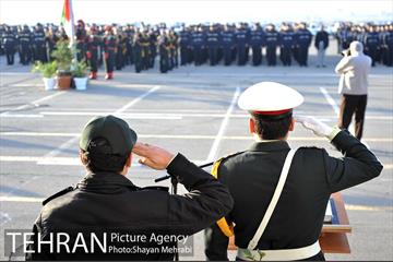 پیشواز نیروهای شهربان و حریم بان از نوروز با حضور شهردار تهران 17
