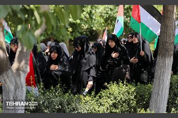 دسته عزاداری دانشگاه امام صادق(ع) در ظهر تاسوعا 23
