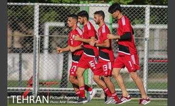 تمرین تیم ملی فوتبال زیر نظر ویلموتس با حضور پرسپولیسی‌ها 4