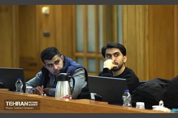 نشست خبری رئیس کمیسیون برنامه و بودجه شورای اسلامی شهر تهران 5