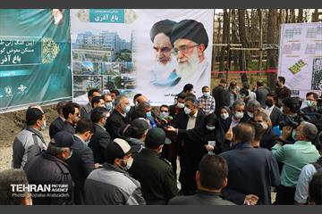 آیین کلنگ زنی طرح تامین مسکن جایگزین گودنشینان باغ آذری 28