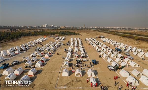 بازدید شهردار تهران از مانور تمرین اسکان اضطراری 29