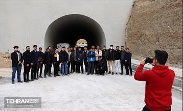 بازدید دانشجویان از پروژه خرازی و تقاطع آبشناسان-جنت آباد  35