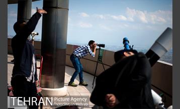 استهلال ماه مبارک رمضان از فراز برج میلاد 12