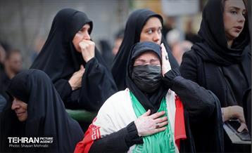 تشییع پیکر مطهر شهدای ناوشکن دنا 6