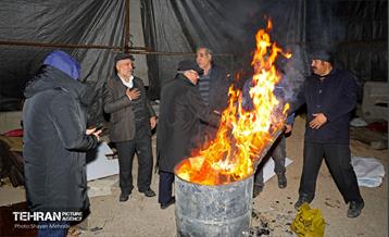 بازدید معاون خدمات شهری از سایت‌های برف‌روبی شهرداری تهران 11