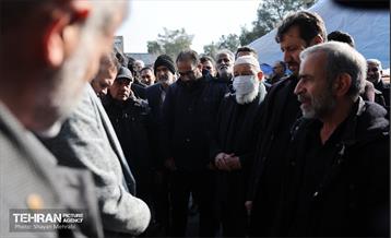 مراسم تشییع مرحوم محمدهادی چمران برادر مهدی چمران 23