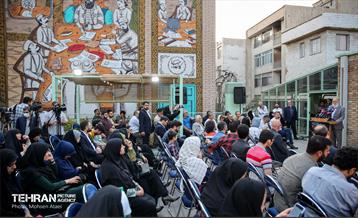 مراسم رونمایی از یادبود خبرنگاران شهید غزه در خانه روزنامه‌نگاران شهر 12