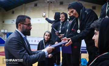 اختتامیه مسابقات والیبال بانوان 9